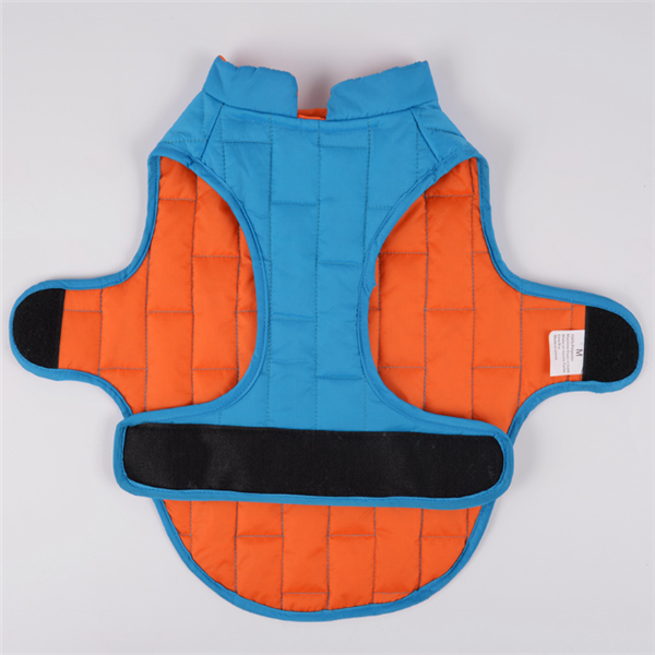 Zweifarbig karierte Hundekleidung